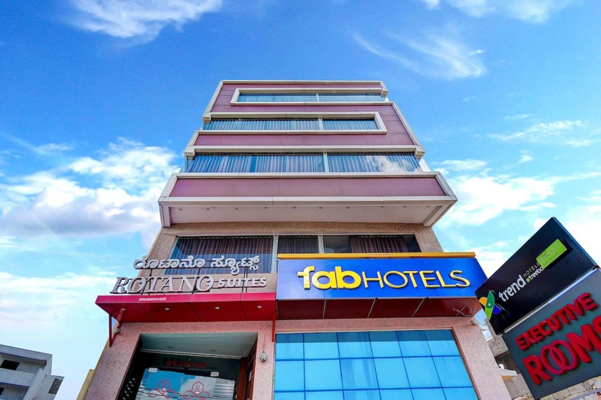 Fabhotel Rotano Suites - Yelahanka Бангалор Экстерьер фото